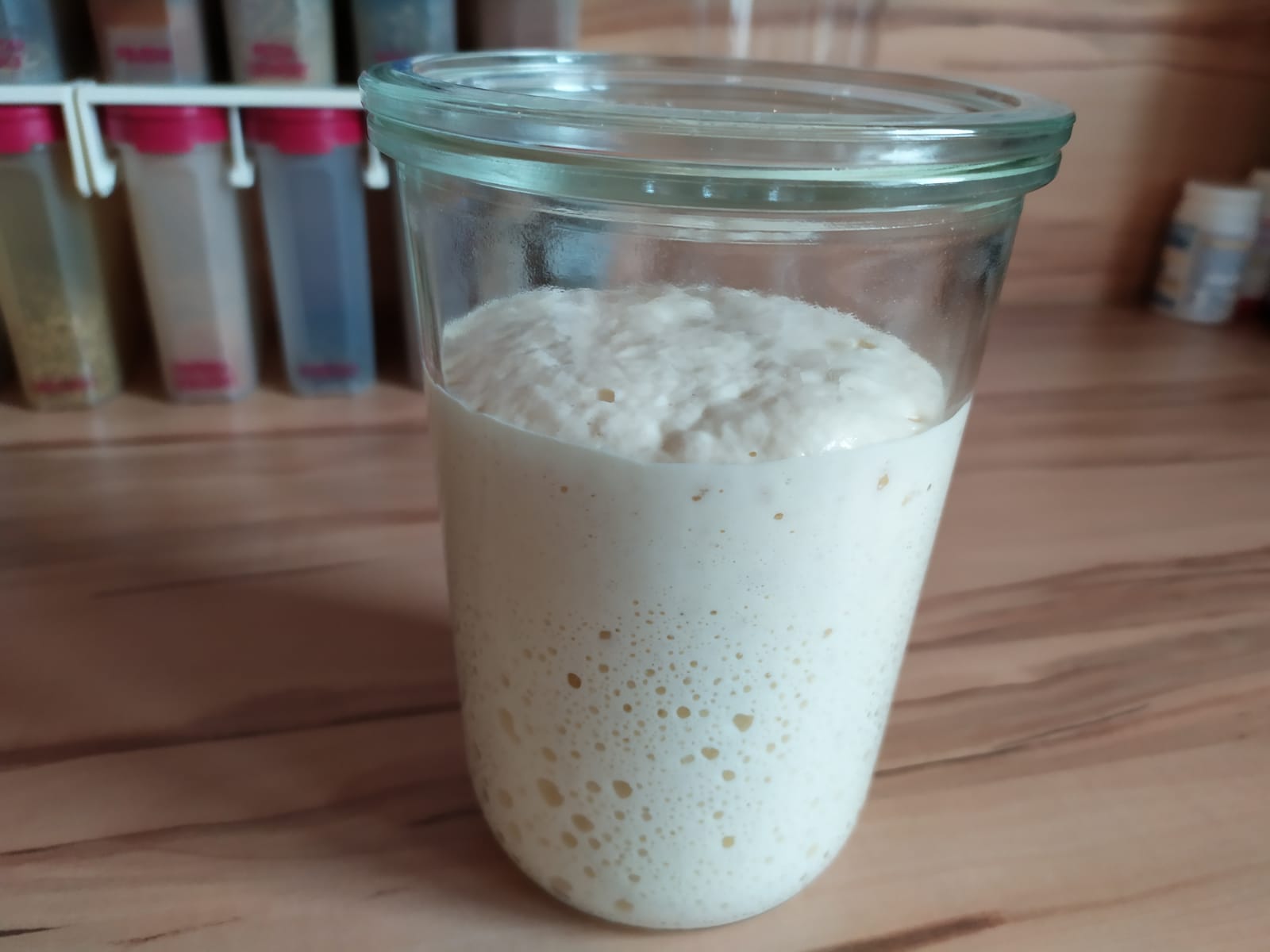 Sauerstoff im Glas